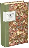 Cada jabón se envuelve individualmente y se presenta en una caja con un diseño único, decorada con el estampado «Strawberry Thief» de Morris and Co.