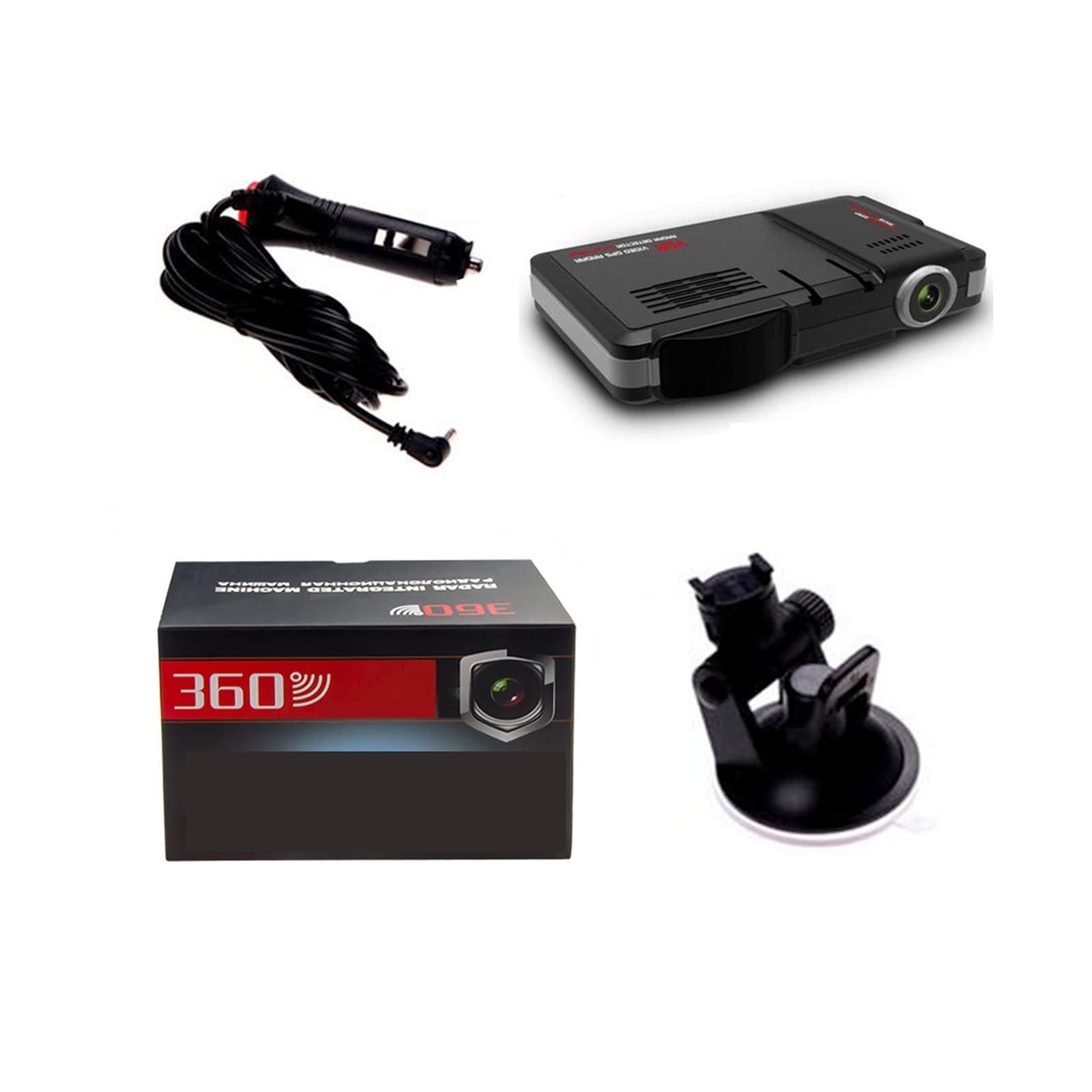 Radar de Coche DVR 9V ~ 24V 2 en 1 Detector Anti Radar grabadora de conducción cámara de vídeo detección de Flujo cámara de salpicadero Detector de Coche