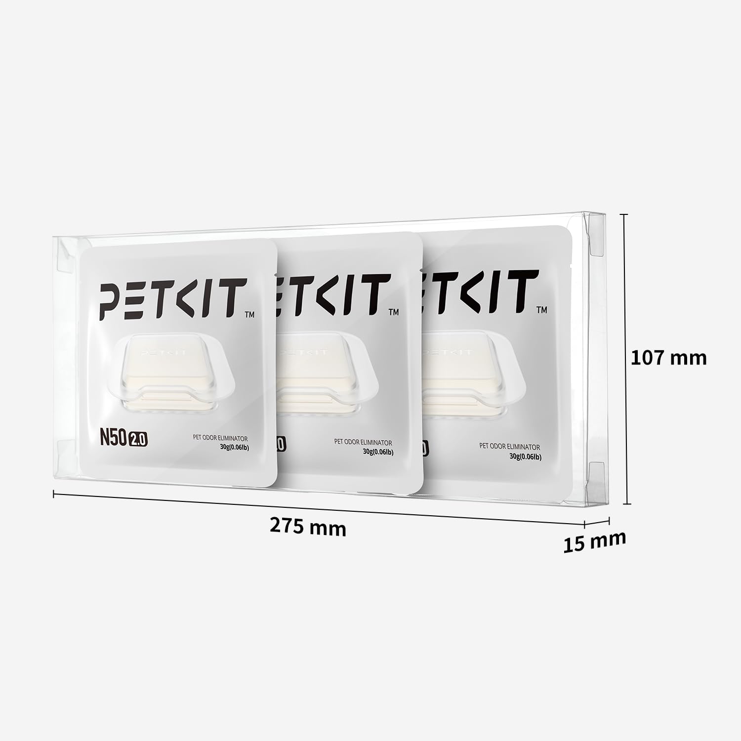 Amazon.co.jp: PETKIT自動トイレMAX専用消臭剤2.0 : ペット用品