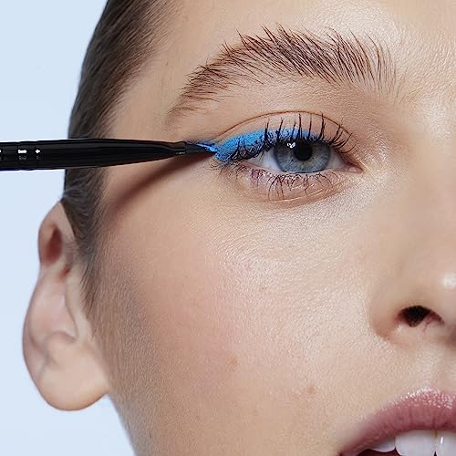 e.l.f. Wing It Liner Brush, Curved Eyeliner Brush for Creating Winged Eyeliner Easy Control Handle, Made With Synthetic - Image 3