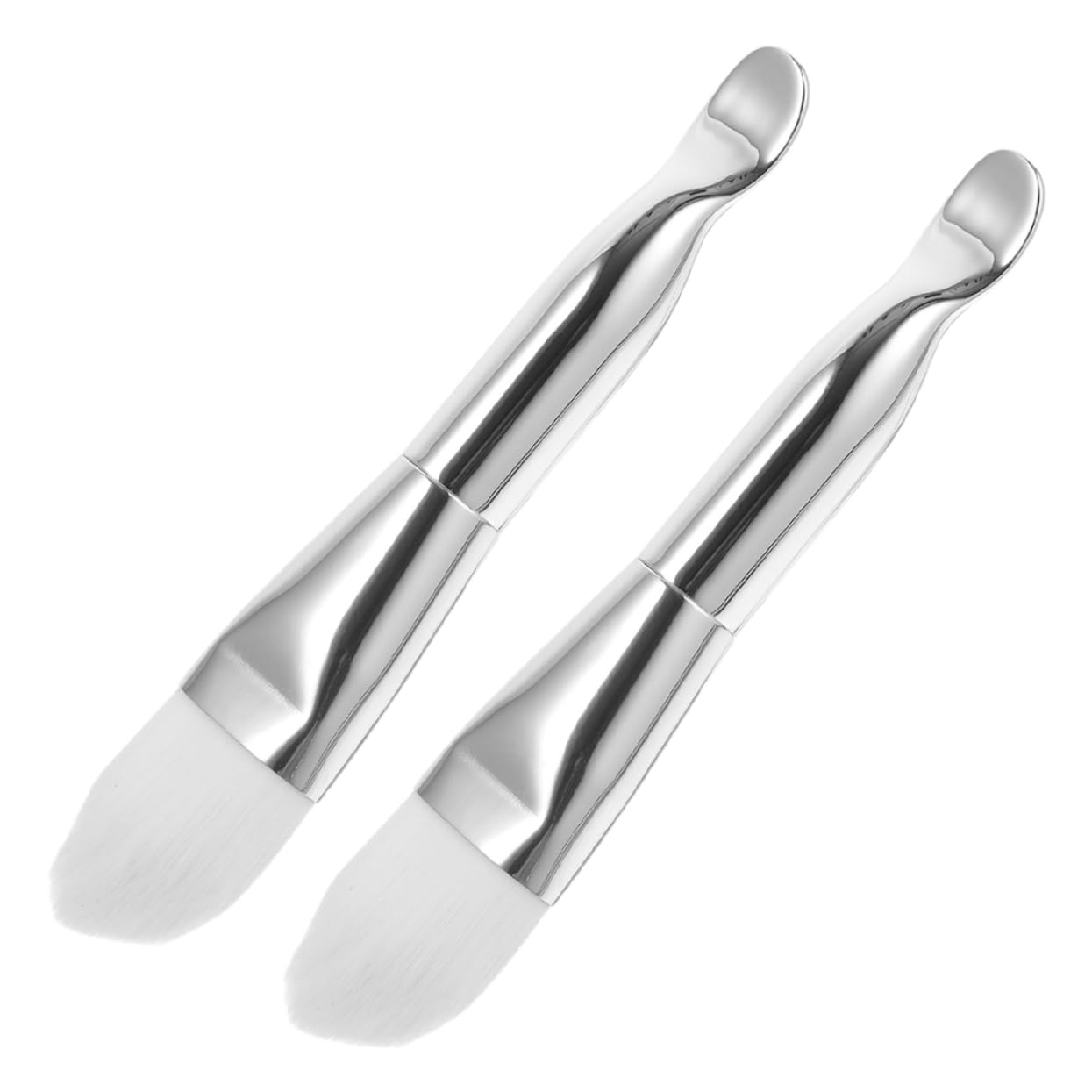 HAPINARY 2Pcs Double Ended Facial Mask Brush Applicator for Easy and Precise Clay Mask Application Lightweight Gentle Bristles for All Skin Types for Use