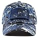 The Hat Depot Cotton & Pigment Low Profile Tactical Operator USA Flag Patch Military Army Cap(Blue Digi Camo)