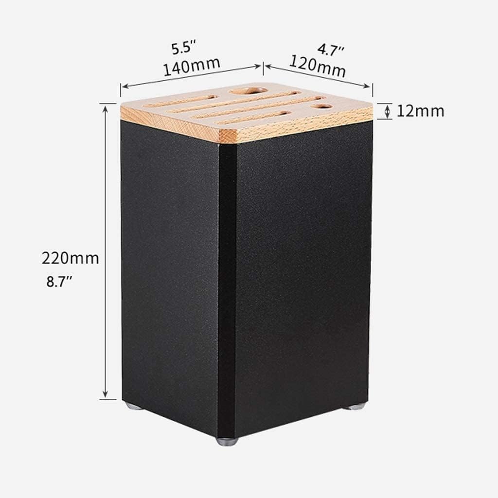 Knife Block Storage Stand Kitchen,Only Selling Cutter Holder,Space Aluminum Tool for Chef Rack