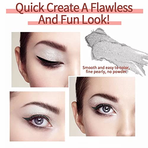 Sweetshion Highlight Eyeshadow Stick For Womens Pearlescent Eye Eyeshadow Pencil Trendy Teen Girls Silkworm Makeup Pencil Easy To Use Waterproof Not Easily Dizzy #TOP4