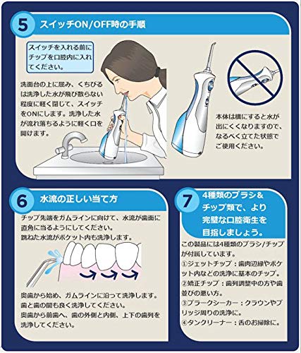 Waterpik WP450 Usage Guide
