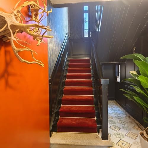 Metal Stair Rods Set of 3-15 Pack, Minimalist Tubular Design, Cuttable Lengths 20-48 Inches, Finial Ends, Perfect for Stair Runner Installation, Durable & Stylish.