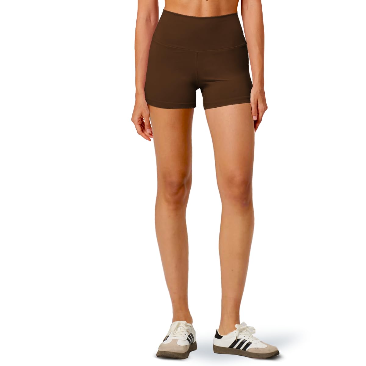 Women's High Waisted Biker Shorts, 4