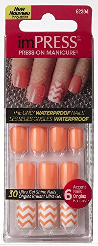 Kiss Bipa030 Brdwy Imp Ge Size 1 Eac Kiss Bipa030 Broadway Impress Gel Accents - Boogie Down 30ct