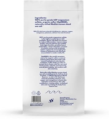 Epsom Salt with OptiMSM Sunday Salt