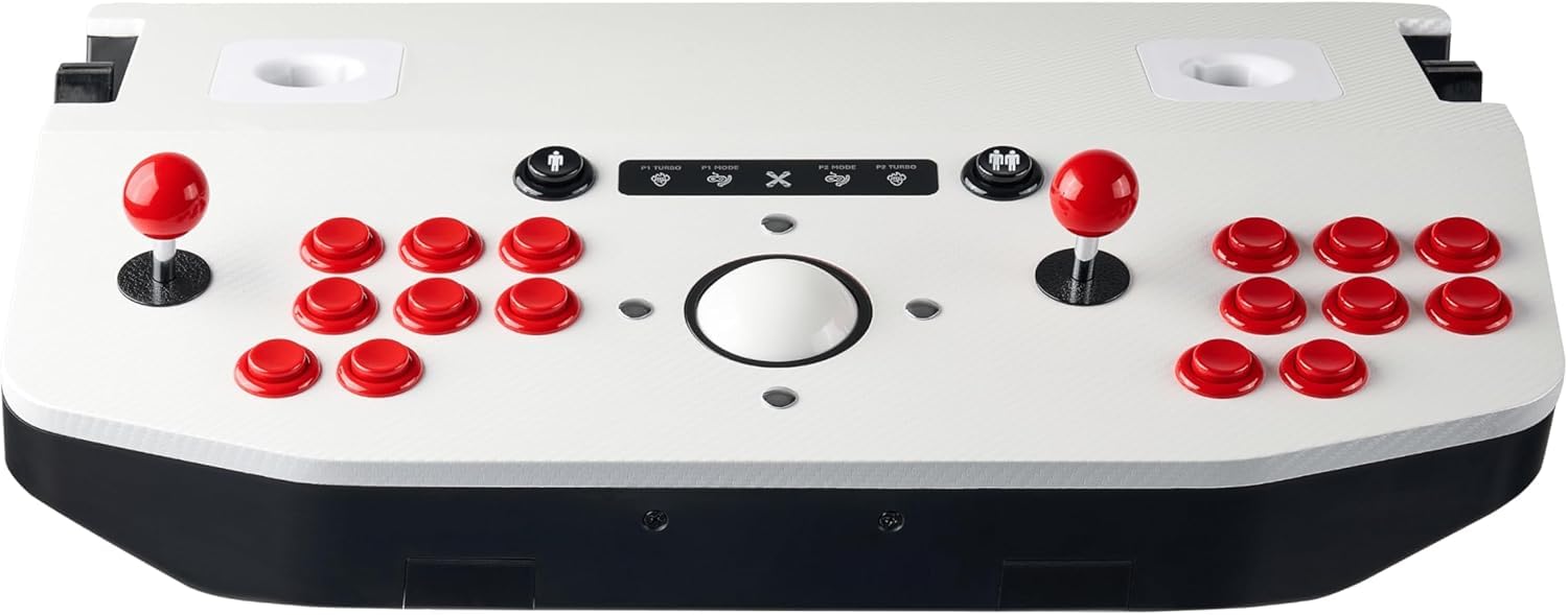 X-Arcade Tankstick VR Controller 2-Player Fightstick with Trackball RGB Lighting Meta Quest 3 Integration