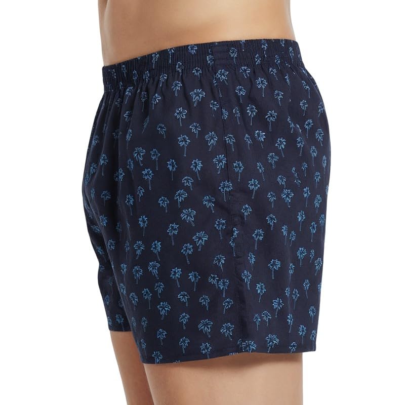 D.E.A.L International 5-er Set Boxershorts Blau mit Motiv Mix