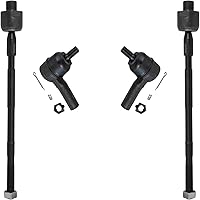 Vista 349 de Detroit Axle - Kit de suspensión frontal de 10 piezas para Dodge Avenger 2008-2014, Chrysler Sebring 2007-2010, 2 brazos de control inferiores, 2