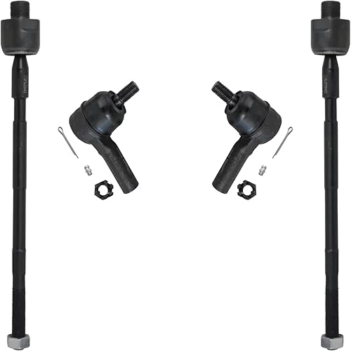 Miniatura 26 de Detroit Axle - 4 barras de acoplamiento delanteras para Chevrolet Trailblazer GMC Envoy 2002-2009 2003 2004 2005 2006 2007 2008 Reemplazo de