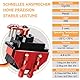 Miuzei Mini Servo RC Digital Servomotor Metallgetriebe für 1/24 Auto SCX24 AX24 Car Boot Roboter Arm 5V 180 Grad Micro Motor Lenkservo mit Mount Horn und 25cm Cable,Gewicht 12g Rot 1 Stück