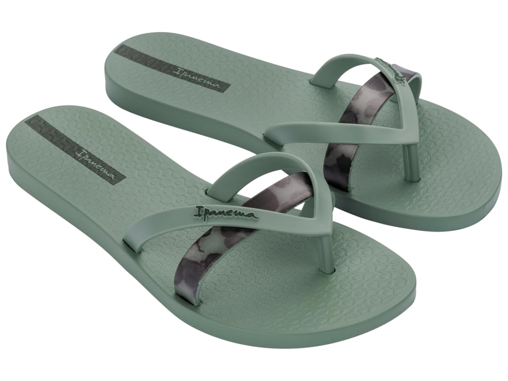 Ipanema Women's Kirei Chic FEM Flip Flops, Green, EU 39, Green, 7 UK