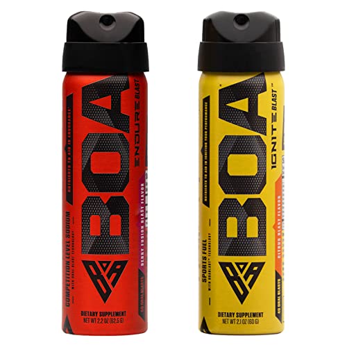 Boa Endure And Ignite Blast Combo 2 Oz, 25 X 150Mg Servings #TOP27