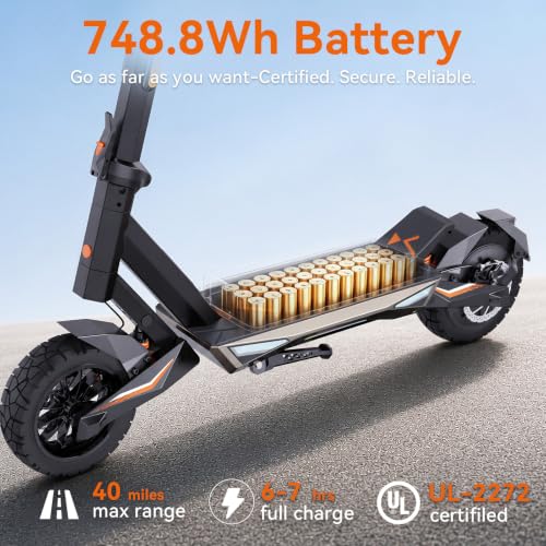 1000W Foldable E-Scooter with Full Lighting