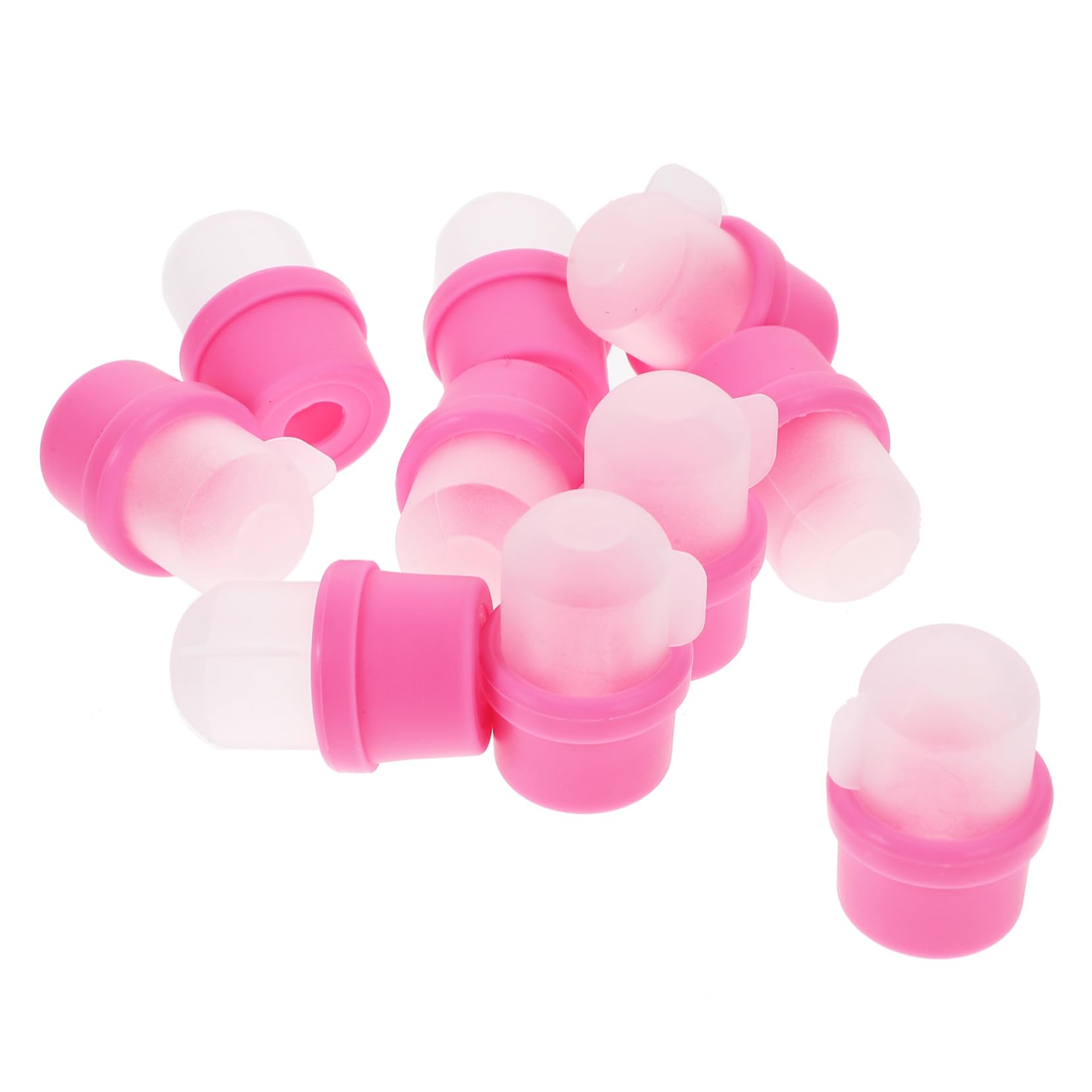 Gogogmee Nail Remover Covers 20pcs Nail Soaker Covers Instant Cuticle Remover Nail Polish Removal Tool Manicure Kit