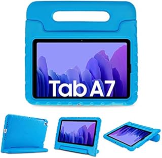ProCase Kids Case for Samsung Galaxy Tab A7 10.4 Inch 2020 SM-T500 / T503 / T505 / T507, Lightweight Shockproof Protective Case Cover, with Handle KickstandBlue