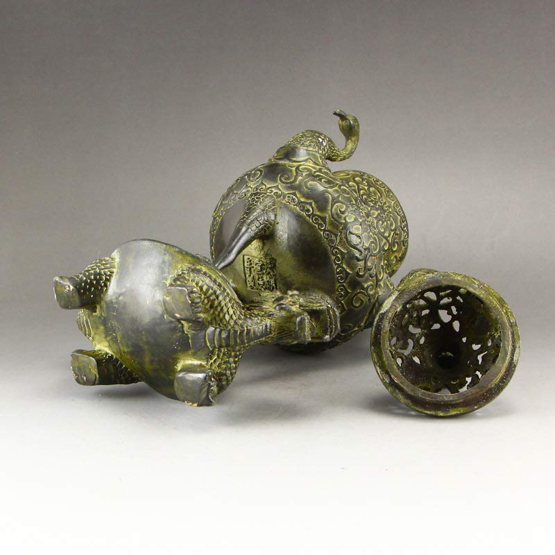 Antique Incenso Studio Smoked Turtle Crane Incenso Studio Pure Crane Crane Tartaruga Cinese