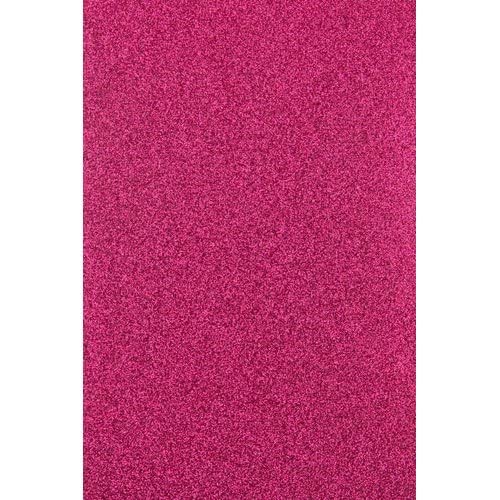 20 Sheets Glitter Foam Paper Sparkles Paper for Children's Craft Activities DIY Cutters Flash Gold Handcraft Foam Paper Sheets (Dark Pink) (Dark Pink)-image-1