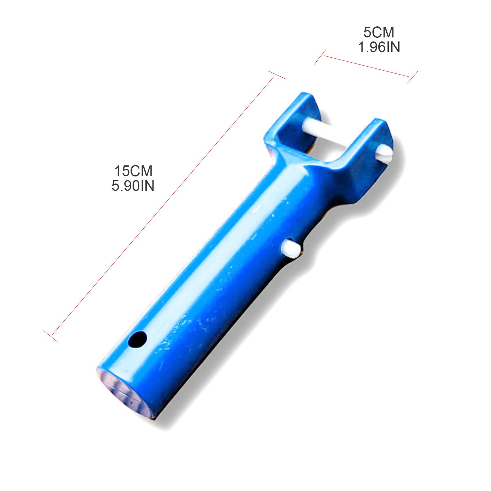 Mllepjdh Replacement Vacuum Handle for Swimming Pool & Vac Heads-Brushes-Cleaners Blue Color Replacement Vacuum Handle for Swimming Pool & Vac Heads-Brushes