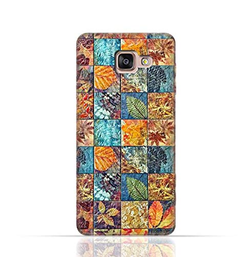 AMCSamsung Galaxy A5 2016 TPU Silicone Case with Old Handcraft Tile Pattern