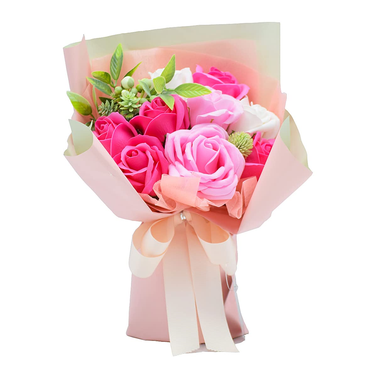 Amazon｜【松野工業】スタンドキュートシャボン 9輪 ブーケ ソープ