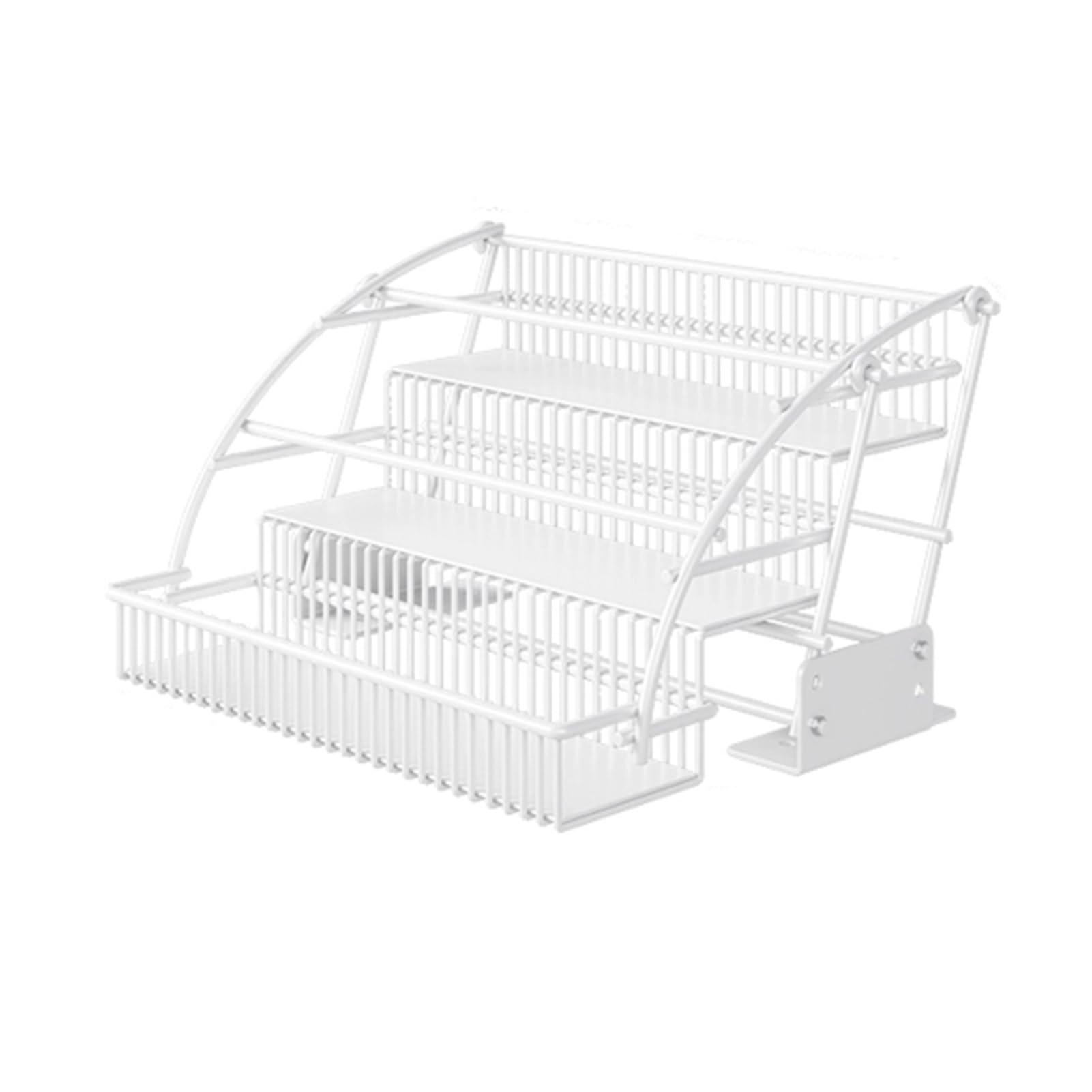 Étagère coulissante à 3 niveaux pour armoire de cuisine haute