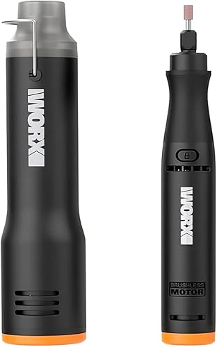 Miniatura 8 de Kit de herramientas rotativas inalámbricas, herramienta giratoria de 20 V para lijar, tallar, taladrar, grabar, pulir, manualidades con 42