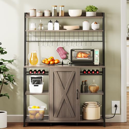 DWVO Bakers Rack Microwave Stand