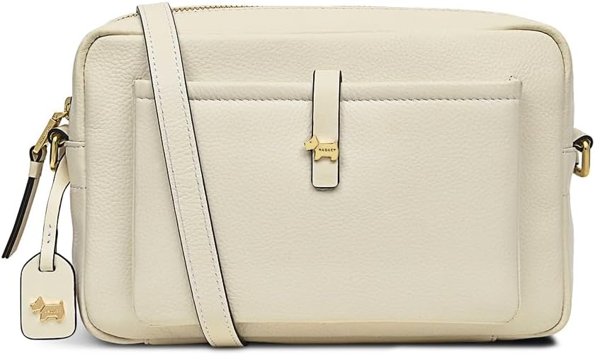 RADLEY London Sandler Way Mini Zip Around Crossbody Handbag for Women in Grained Leather, with Adjustable Cross Body Strap & Multiple Pockets