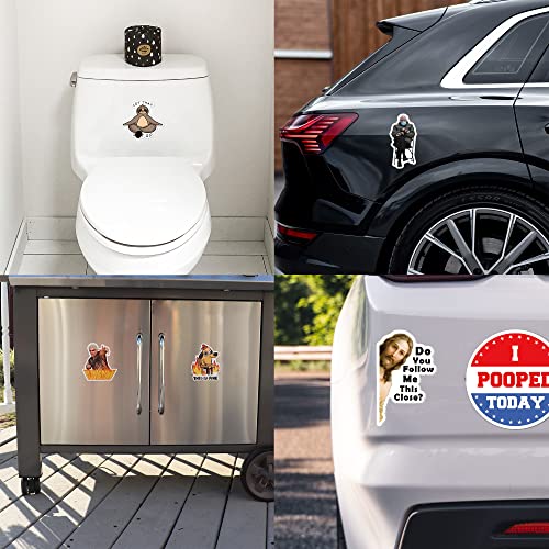 20Pcs Funny Bumpers Stickers For Adults, Large 5'' Car Meme Sticker Pack, Car Body, Laptop, Windows, Computers, Waterbottles #TOP6