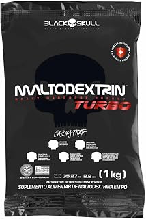 Maltodextrina Turbo (1kg) - Limão - Black Skull, Black Skull