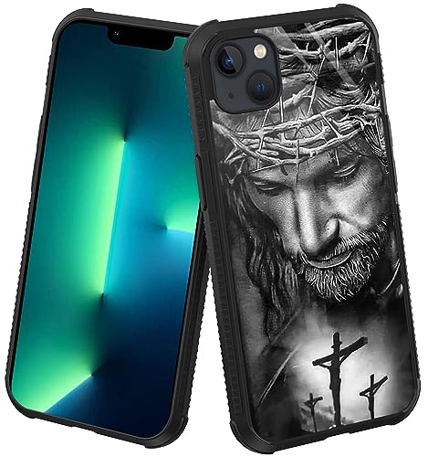 Image of Compatible with iPhone 14 /13 Case,Husband Design for Men Boys [Anti-Scratch] Non-Slip+Shockproof Rugged TPU Protective Case-Husband