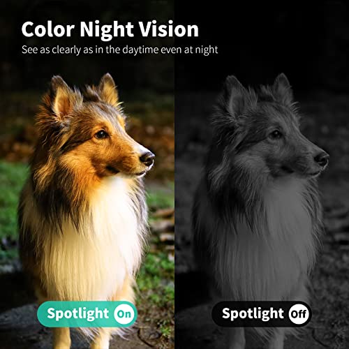 Vsmahome Security Camera Outdoor With Spotlight, 2.5K Hd With Color Night Vision, Mini G3 Pro Outdoor Camera With Smart Human Detect & Alarm,2-Way Talk,Cloud/Sd,Ip65 For Outdoor Pet Cam #TOP2