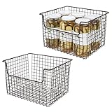 metallkorb tisch rosegold INTEGRIERTE GRIFFE: Dank der eingearbeiteten Griffe lässt sich der Gitterkorb auch mit schwererem Inhalt einfach und sicher transportieren, umplatzieren sowie mühelos aus dem Regal ziehen.