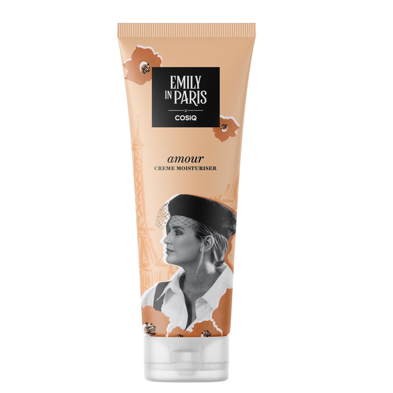 Emily In Paris Amour Soft Light Moisturizer Creme, 200 ml | for Face, Hand & Body, Non-Greasy Cream with Vitamin E | Intense Moisturizing for All Skin Types