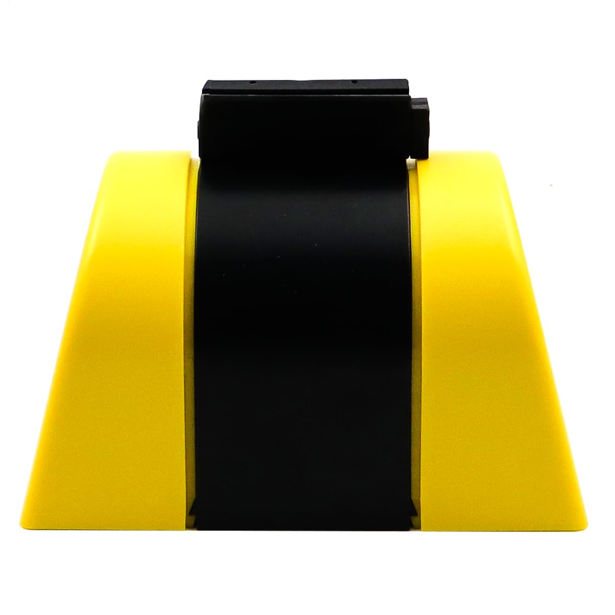 Sarini 5M Retractable Queue Barrier Tape, Wall Mounted Pull Out Queue Tape, Queue Safety Tape (Black/Yellow)