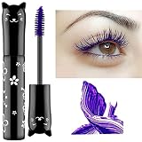 Purple mascara Eyes Makeup Color Mascara Waterproof Fast Dry Eyelashes Curling Lengthening Makeup Ey