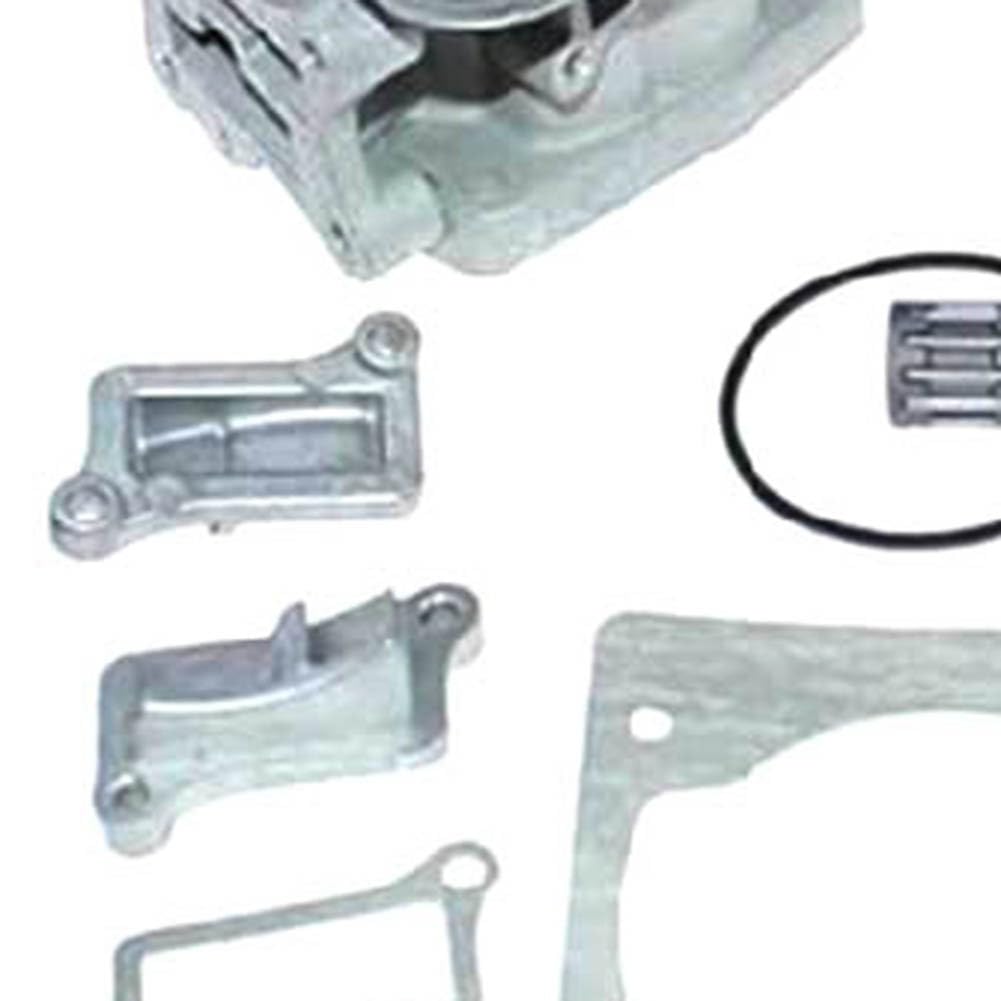 Kit de pistón de cilindro para EBZ8550 y EBZ8550RH para kit de repuesto de cilindro soplador de hojas, compatible con OEM, aluminio mecanizado de precisión