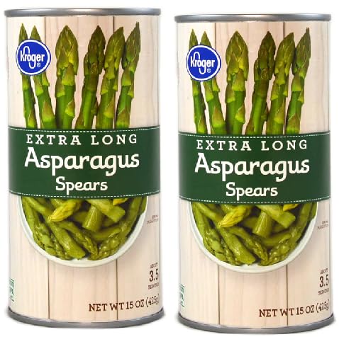 Canned Extra Long Asparagus Spears (2 cans, 15 oz. each)