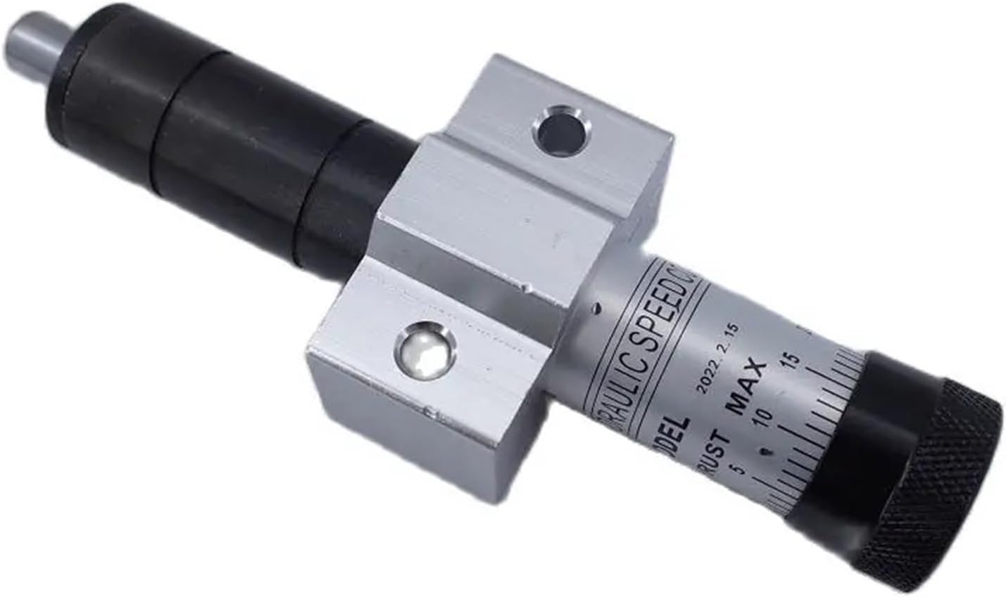 Hydraulic Oil Pressure Damper Pneumatic Tool Adjustable HR/SR-15-30-60-80-100 Stabilizer Buffer 1Pcs(Transparent,HR SR-60 300KG)