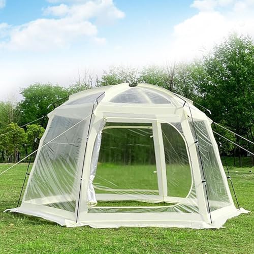 GHRERTX Dome Bubble Tent,3.5m Portable Transparent Garden...