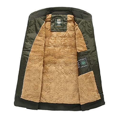 Image of Spanye Men's Casual Vest Padded Puffer Jacket Vests Stand Collar Plus Size Warm Sleeveless Coat