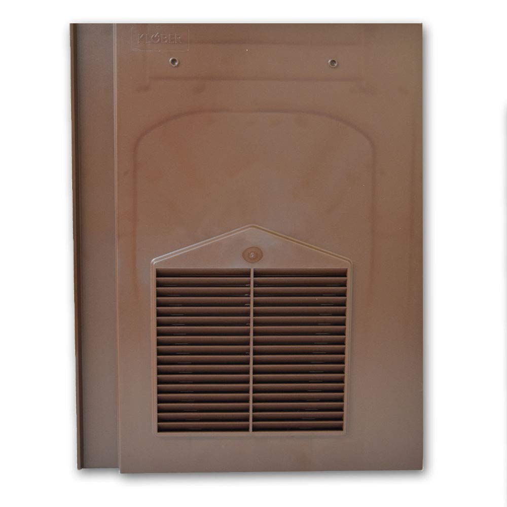 Brown Roof Tile Vent - Flat Tile Vents With 100mm Flexi Pipe & Adaptor
