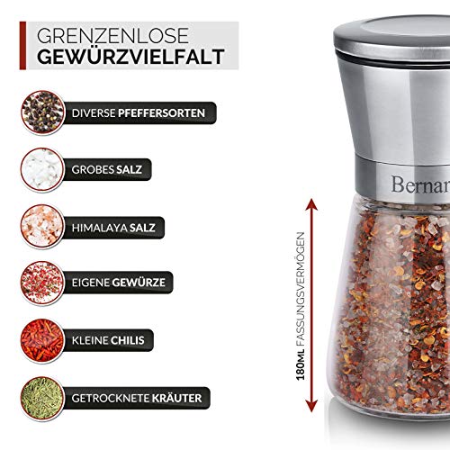 BERNARD'S® Macinasale e macinapepe in Mano