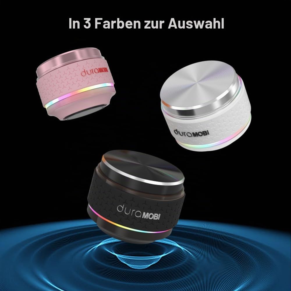 Kabelloser Mini-BT-Knochenleitungs-Lautsprecher, tragbare Soundbox mit magnetischer Adsorption, RGB-Farblicht, IP54 wasserdicht, kreative Lautsprecher