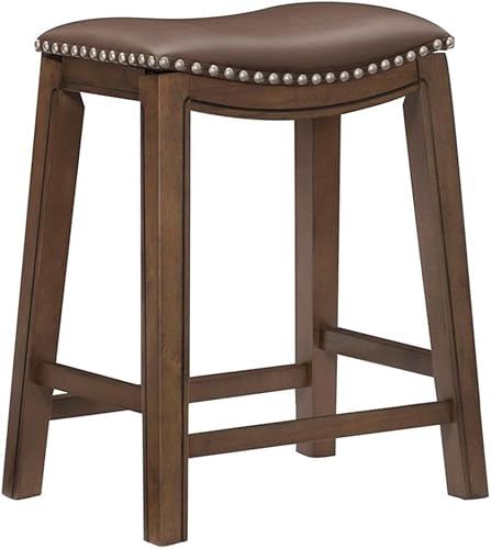 Miniatura 62 de Homelegance Ordway Taburete de altura para silla de sillín de 30 pulgadas de ancho, verde Verde,Negro -,Marrón,Gris,Rojo -