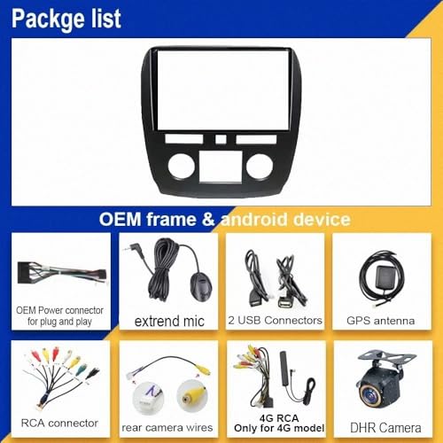 Pantalla Táctil Buick Enclave 2008-2013 con Android Auto Inalámbrico y Mirrorlink 7